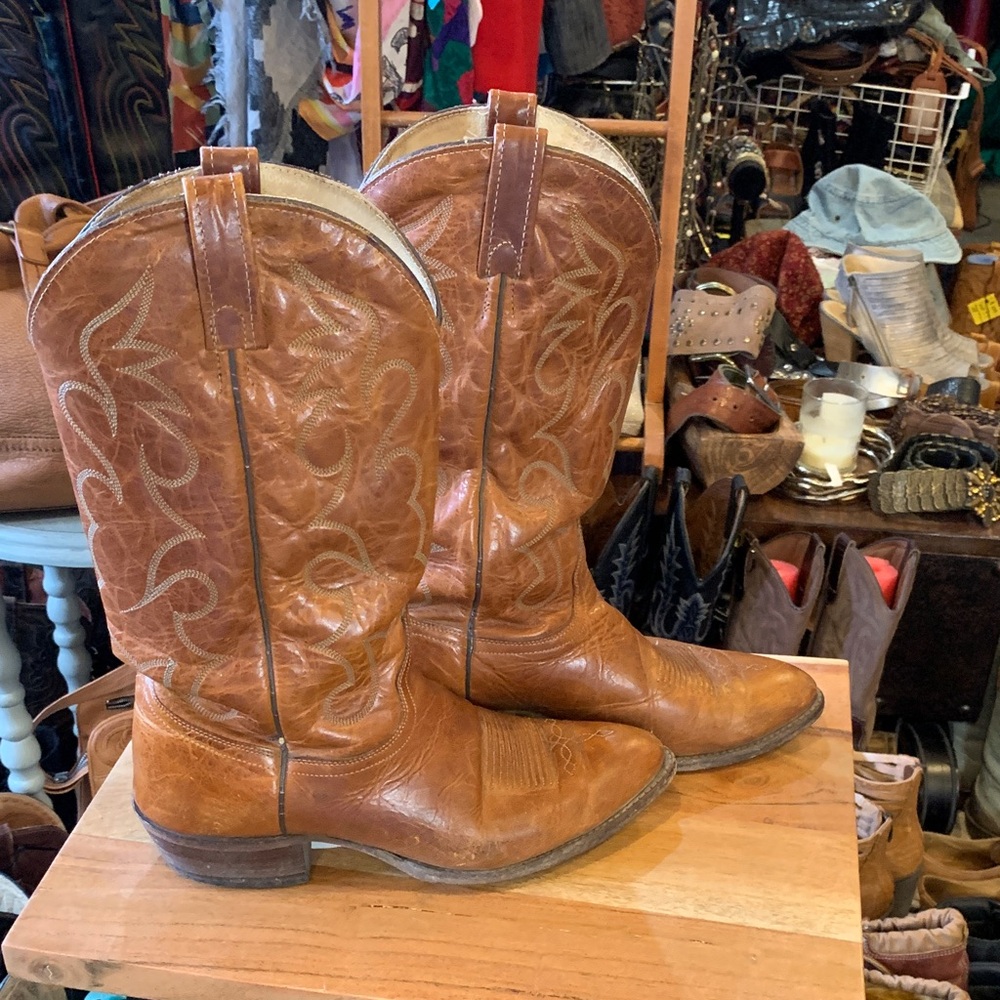 Classic Brown Cowboy Boots